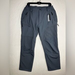 Tesla men’s 38x30 grey pants NWT